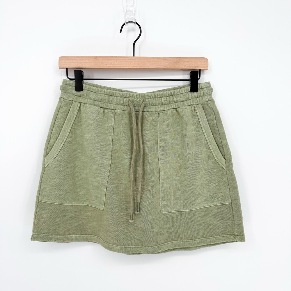 Mwl by Madewell Pull-On Mini Skirt in Forgotten Landscape Small